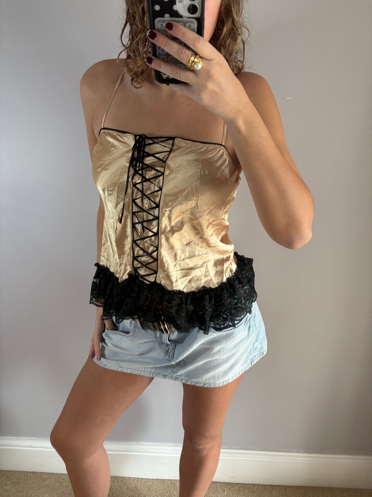 laced cami
