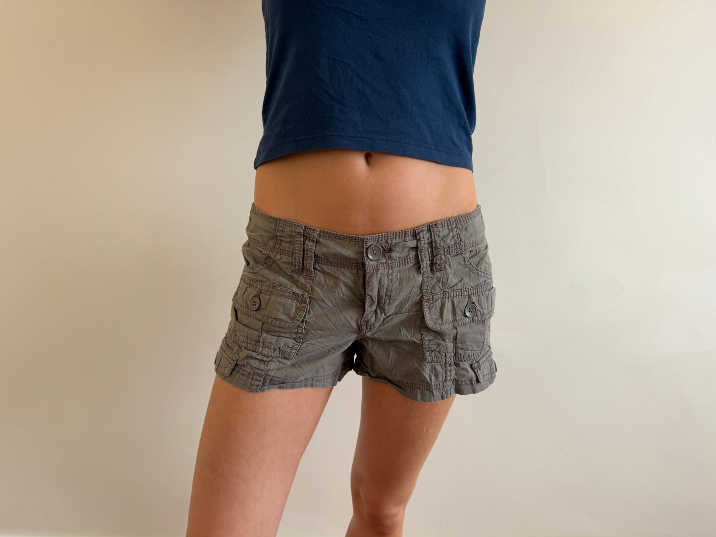 cargo mini shorts