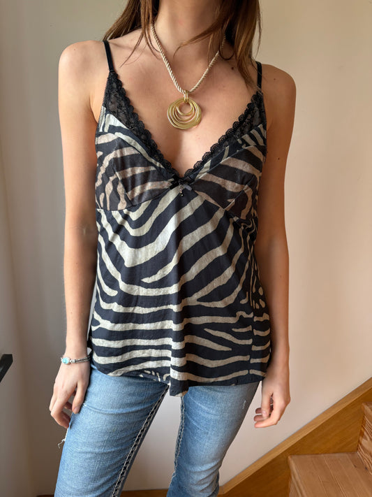 Zebra Cami