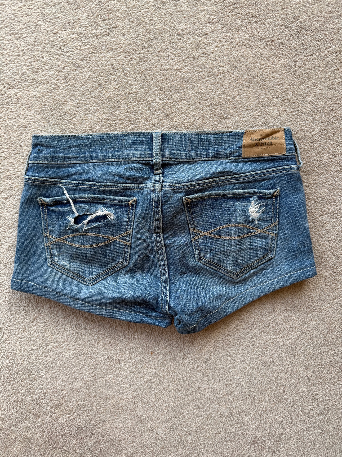 abercrombie mini shorts