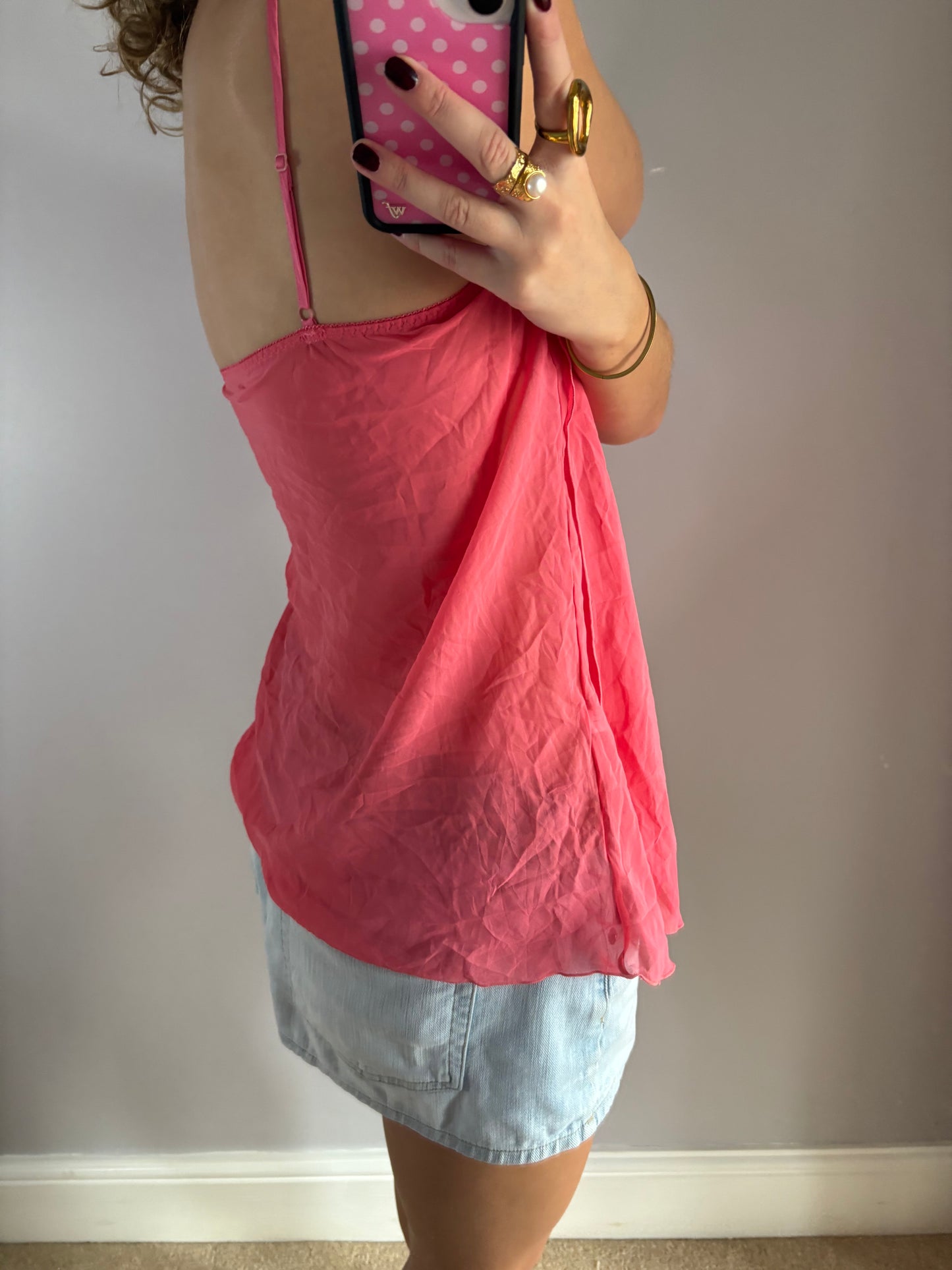 pink cami