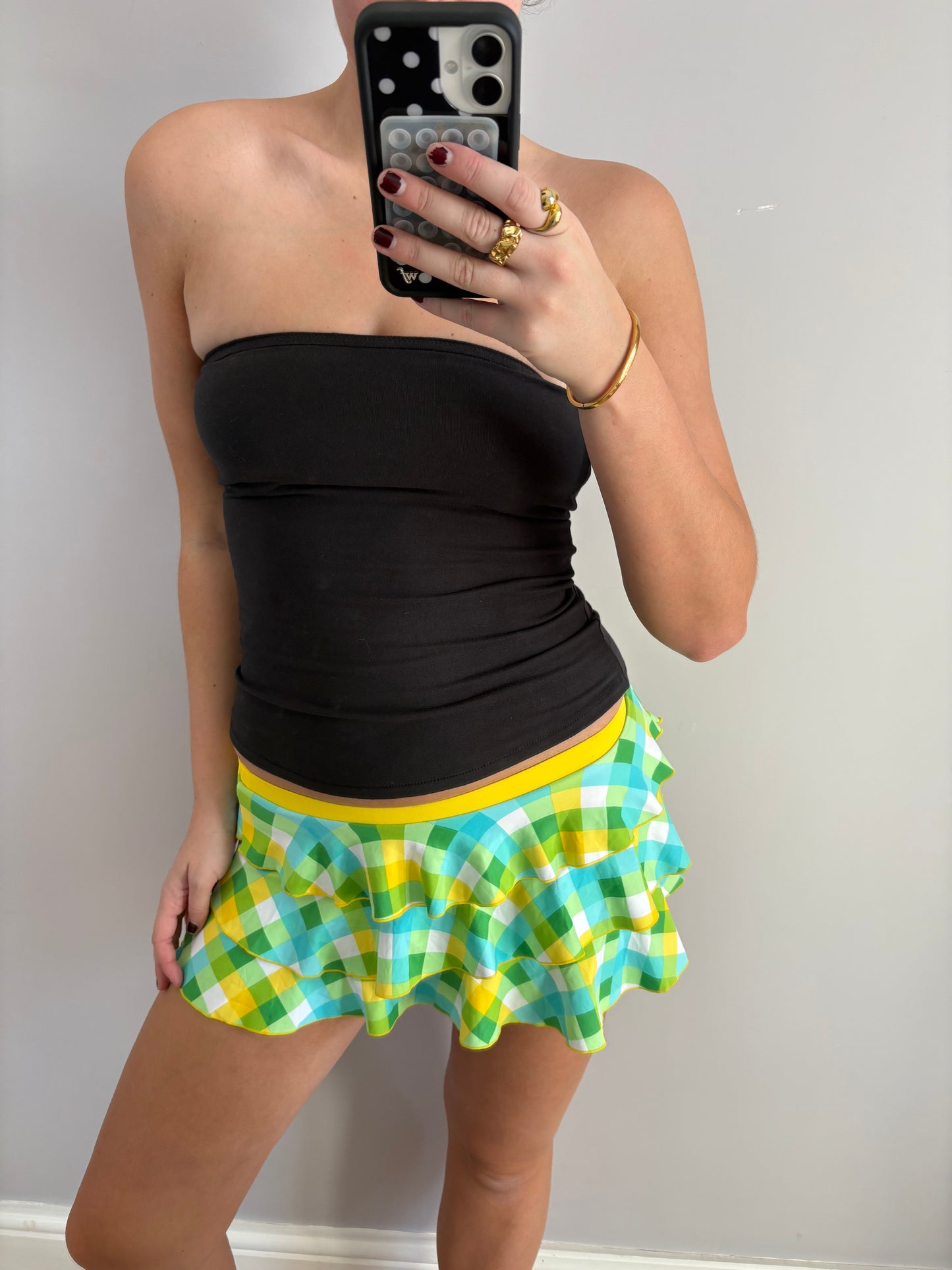 y2k mini skirt