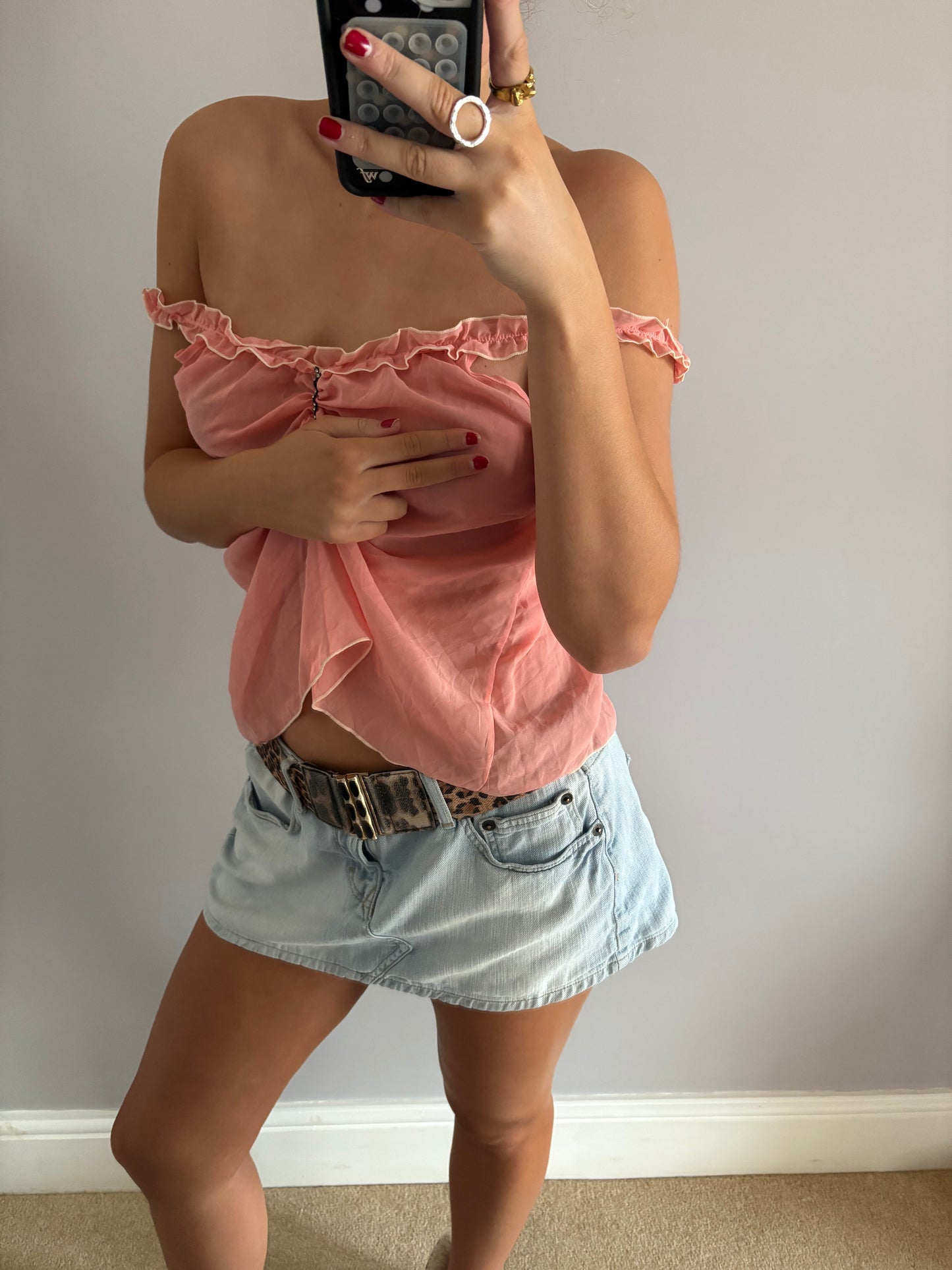 pink cami