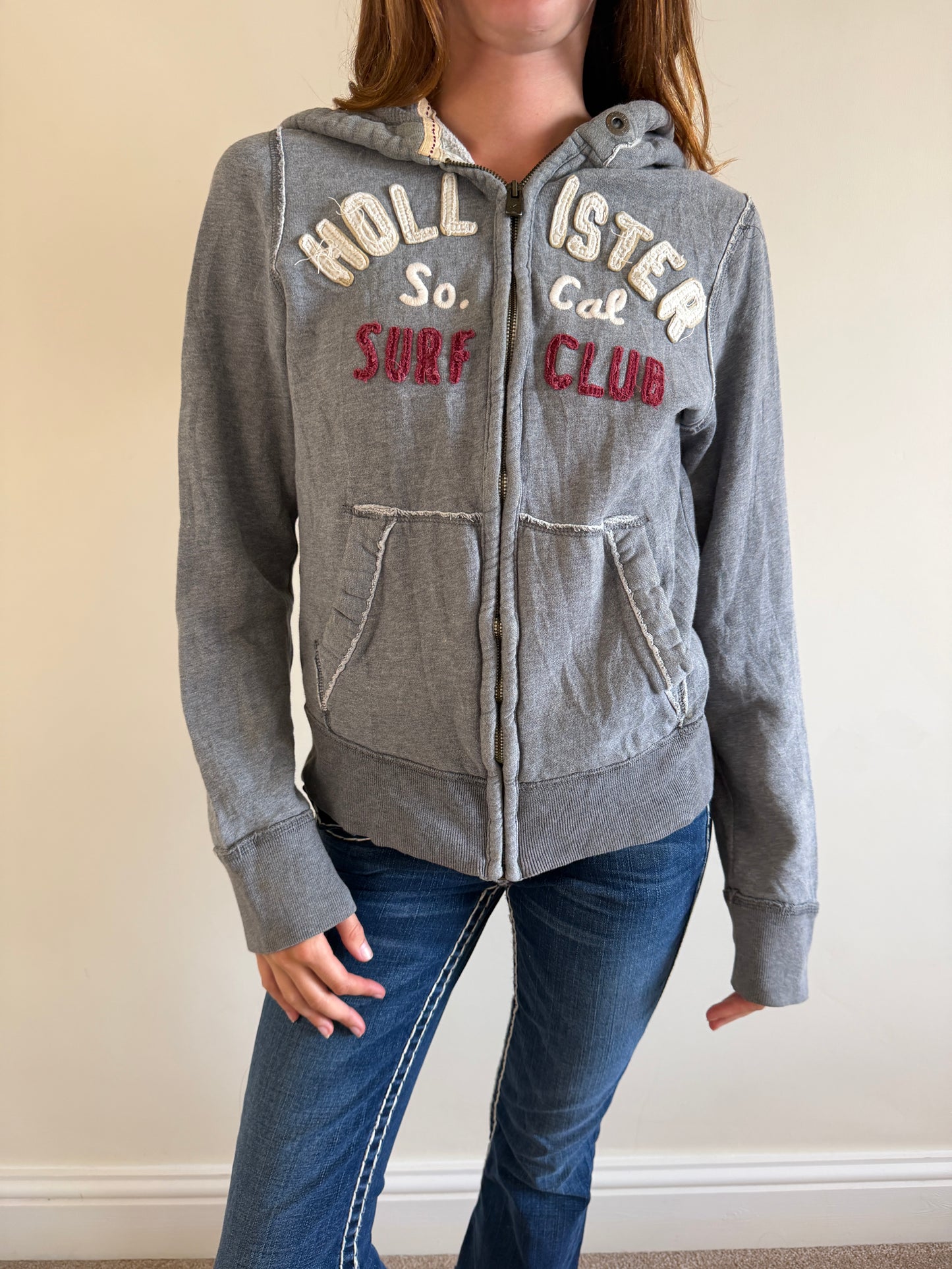 hollister zip up