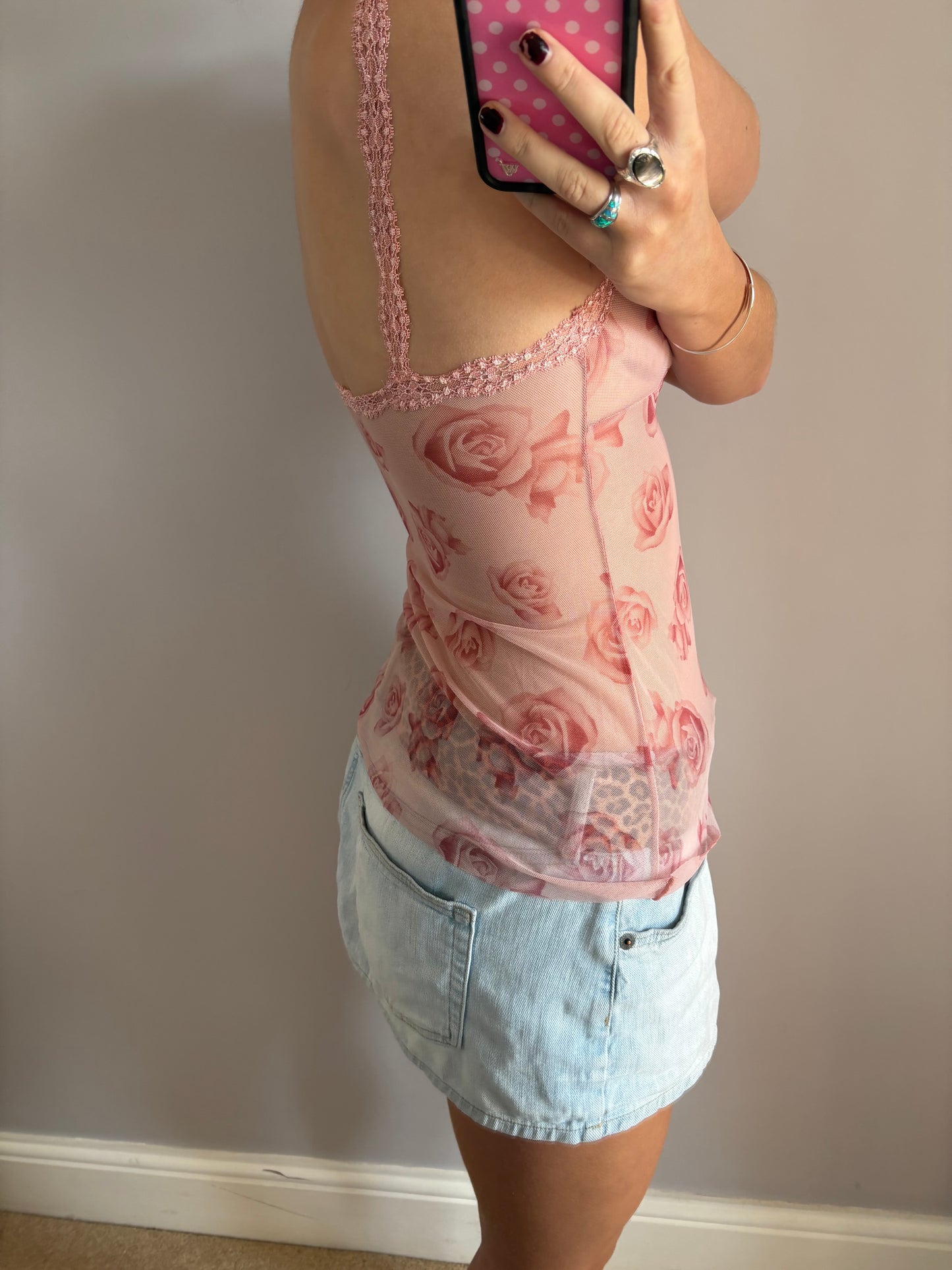 pink cami