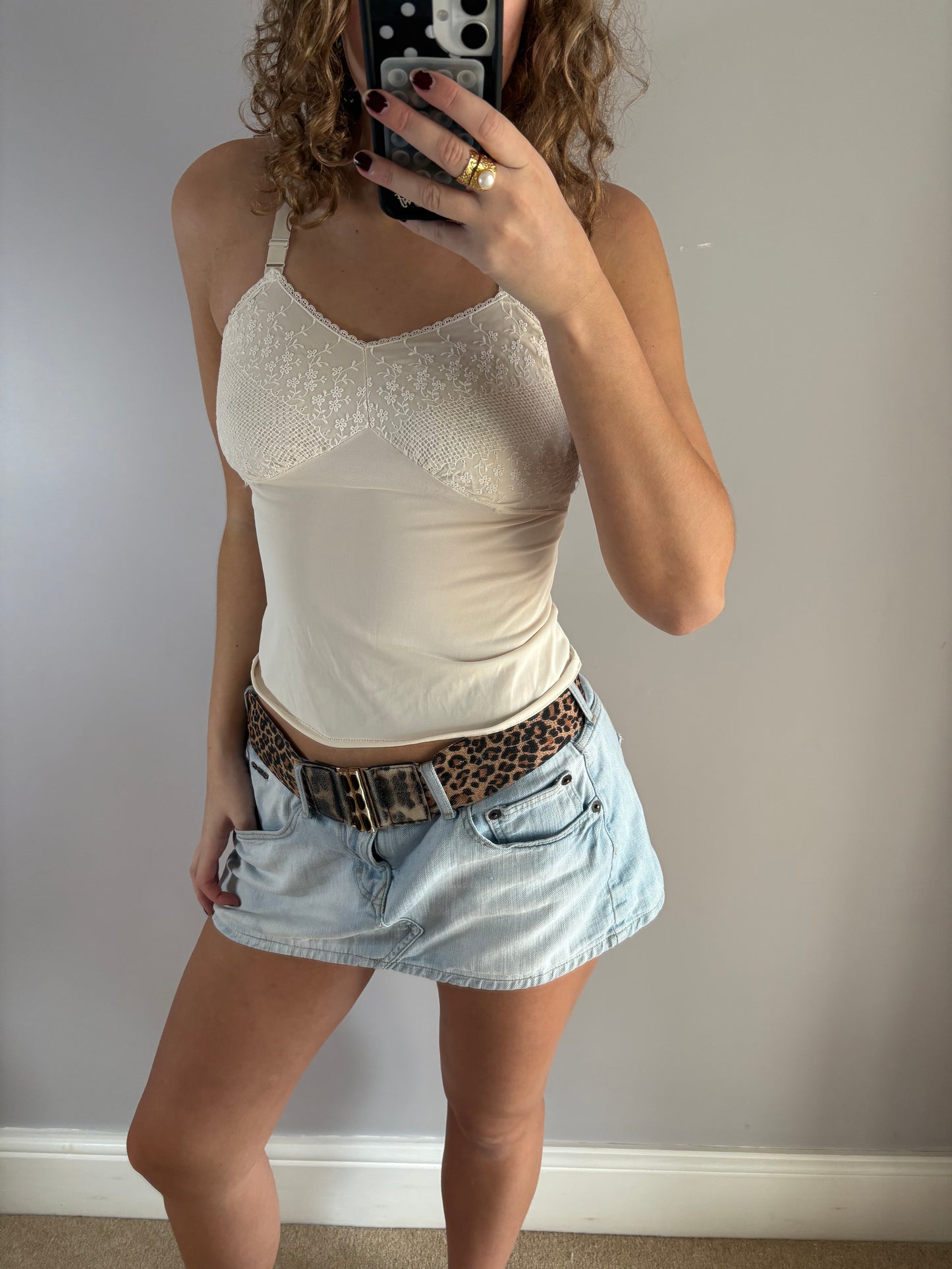 white cami