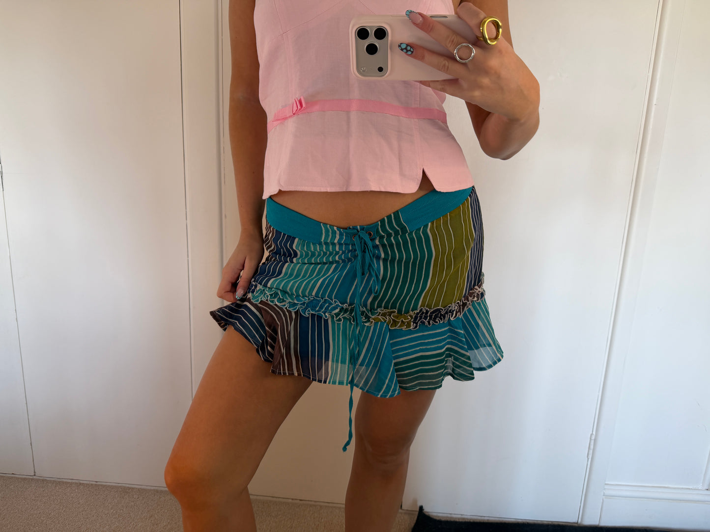 guess skirt/ top