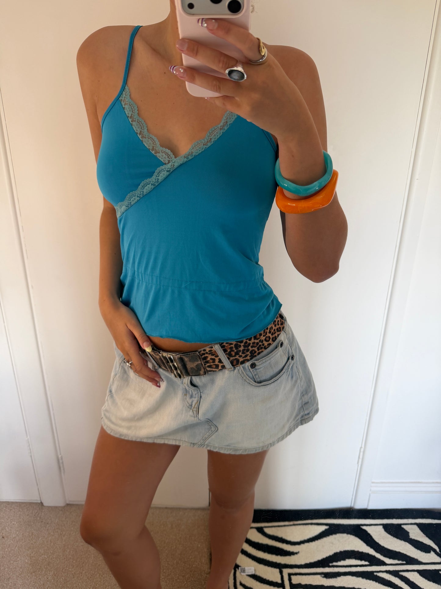 blue cami