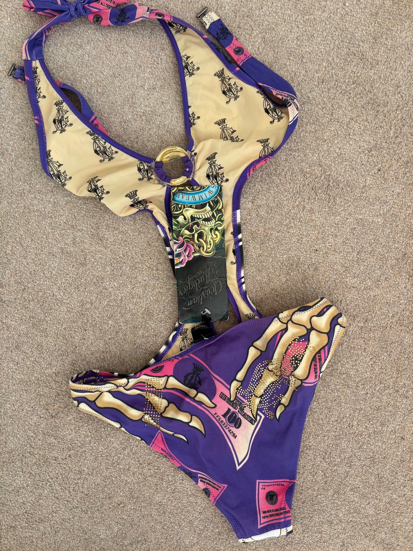 ed hardy rare swimsuit