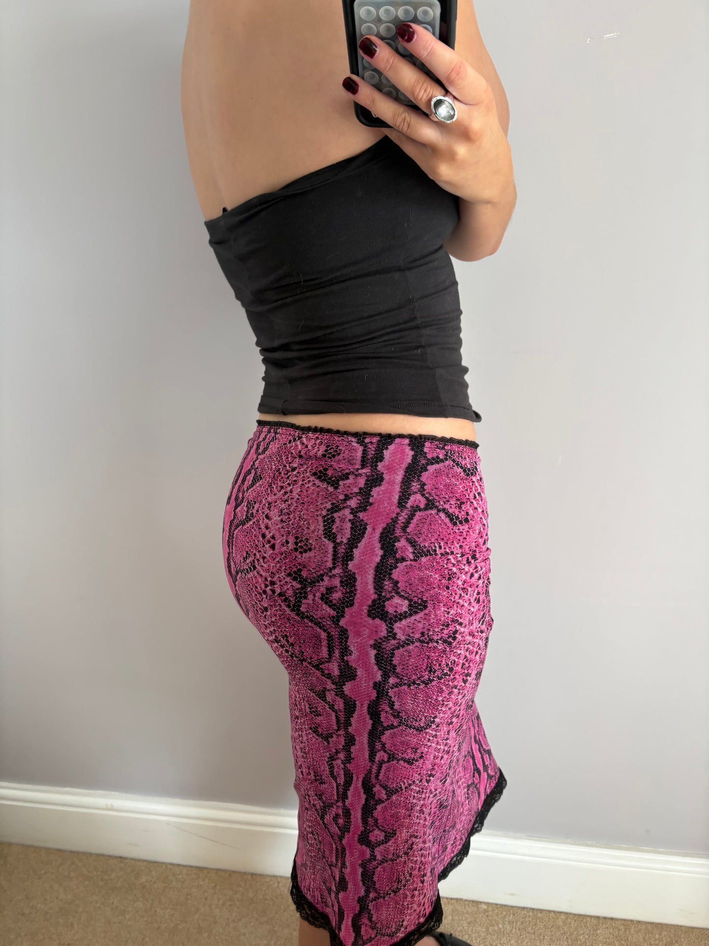 morgan de toi midi skirt