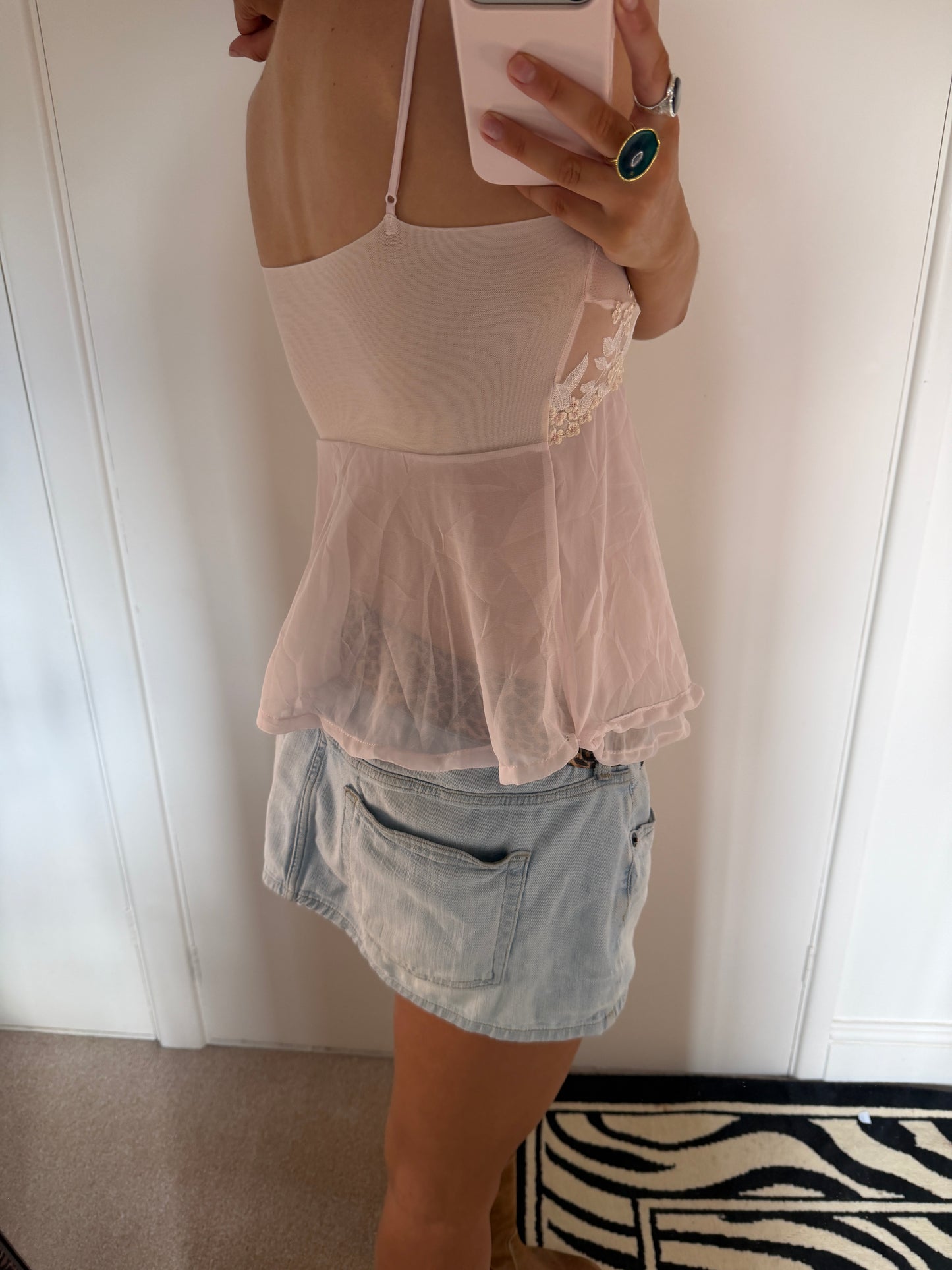pink cami