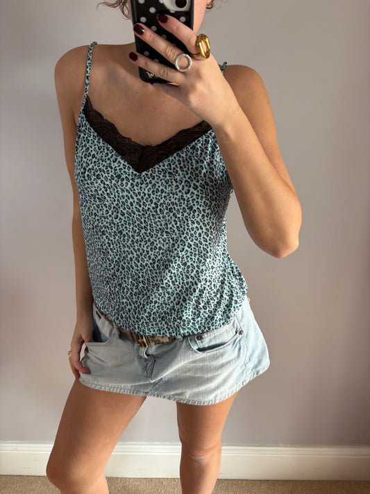 leopard cami