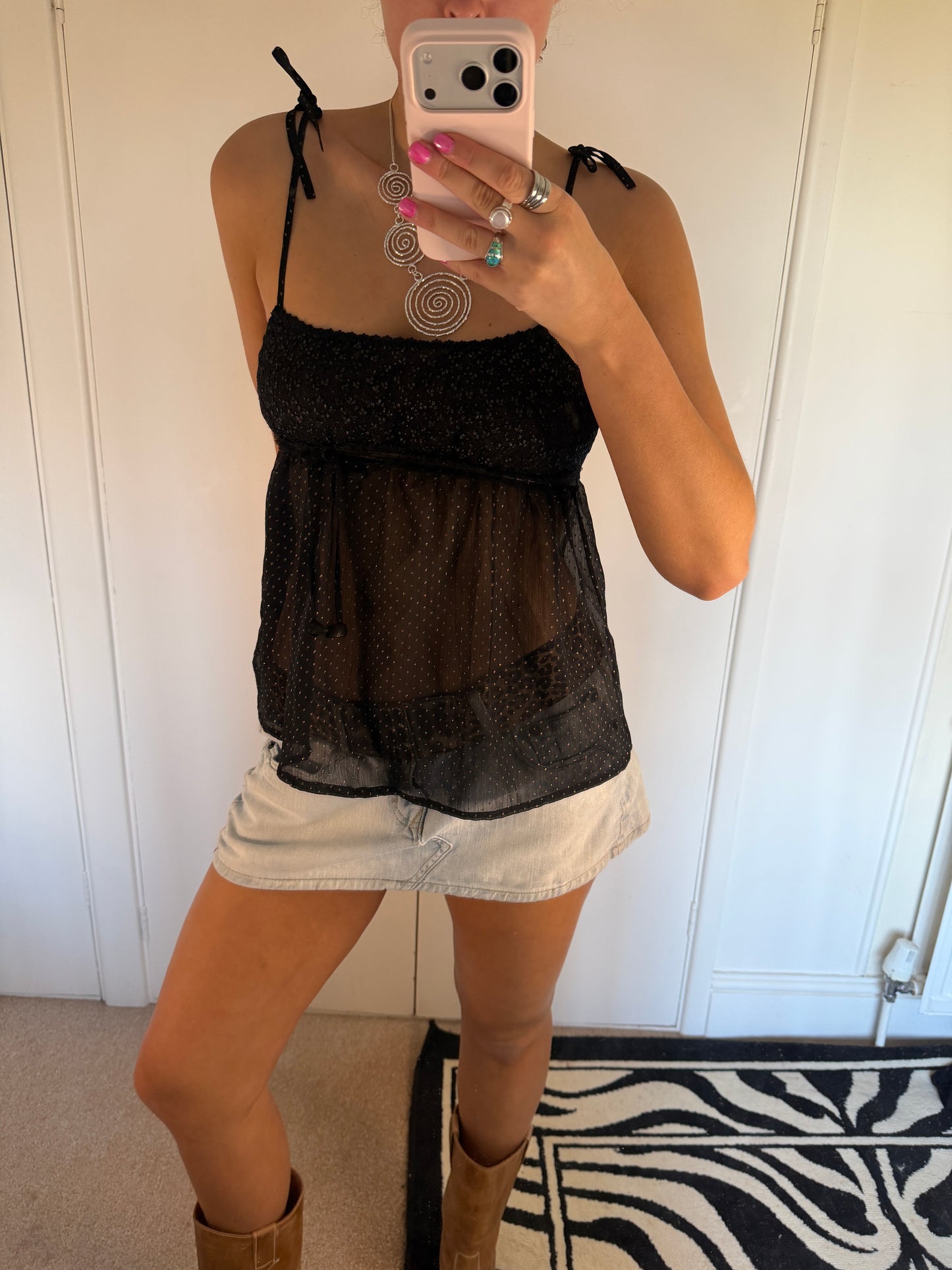 black cami