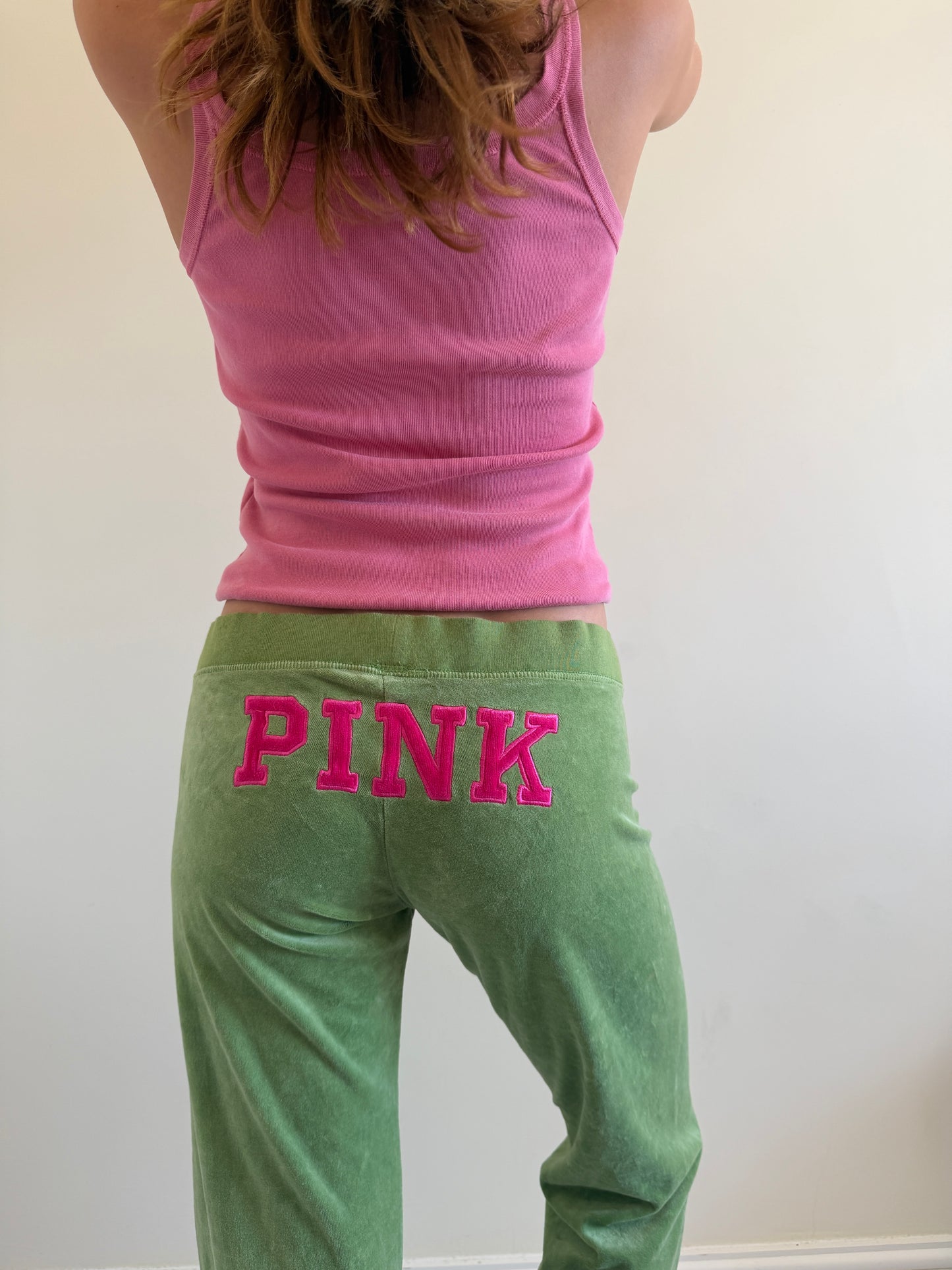 pink joggers