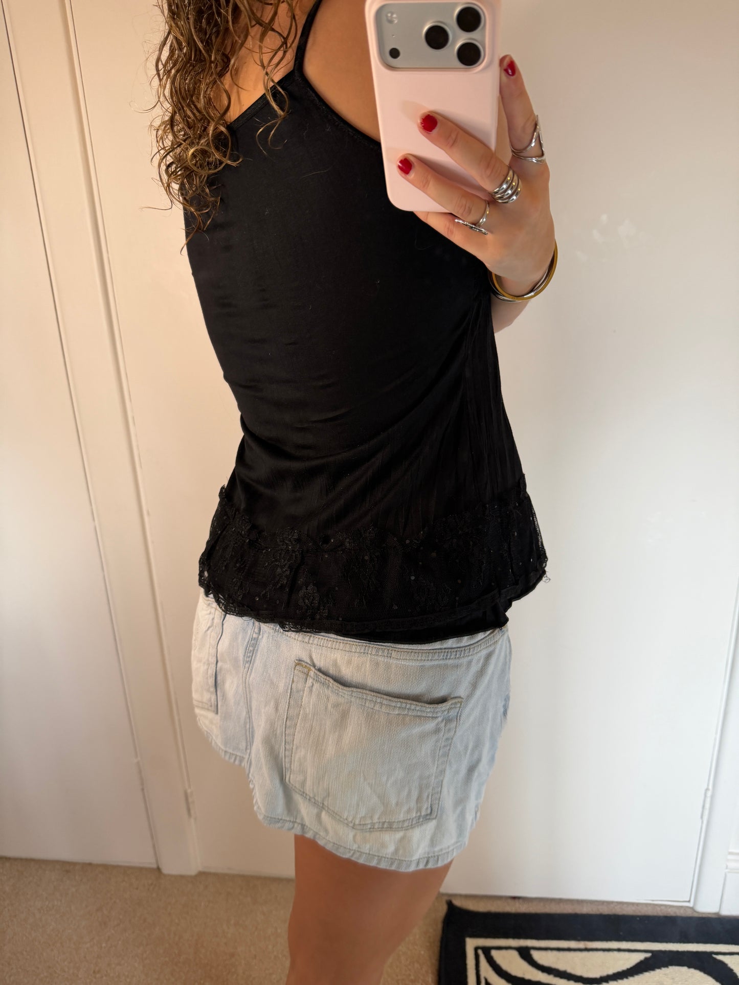 sequin cami