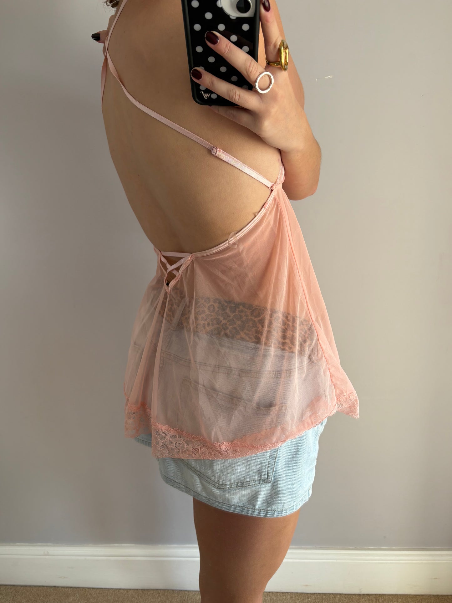 pink cami