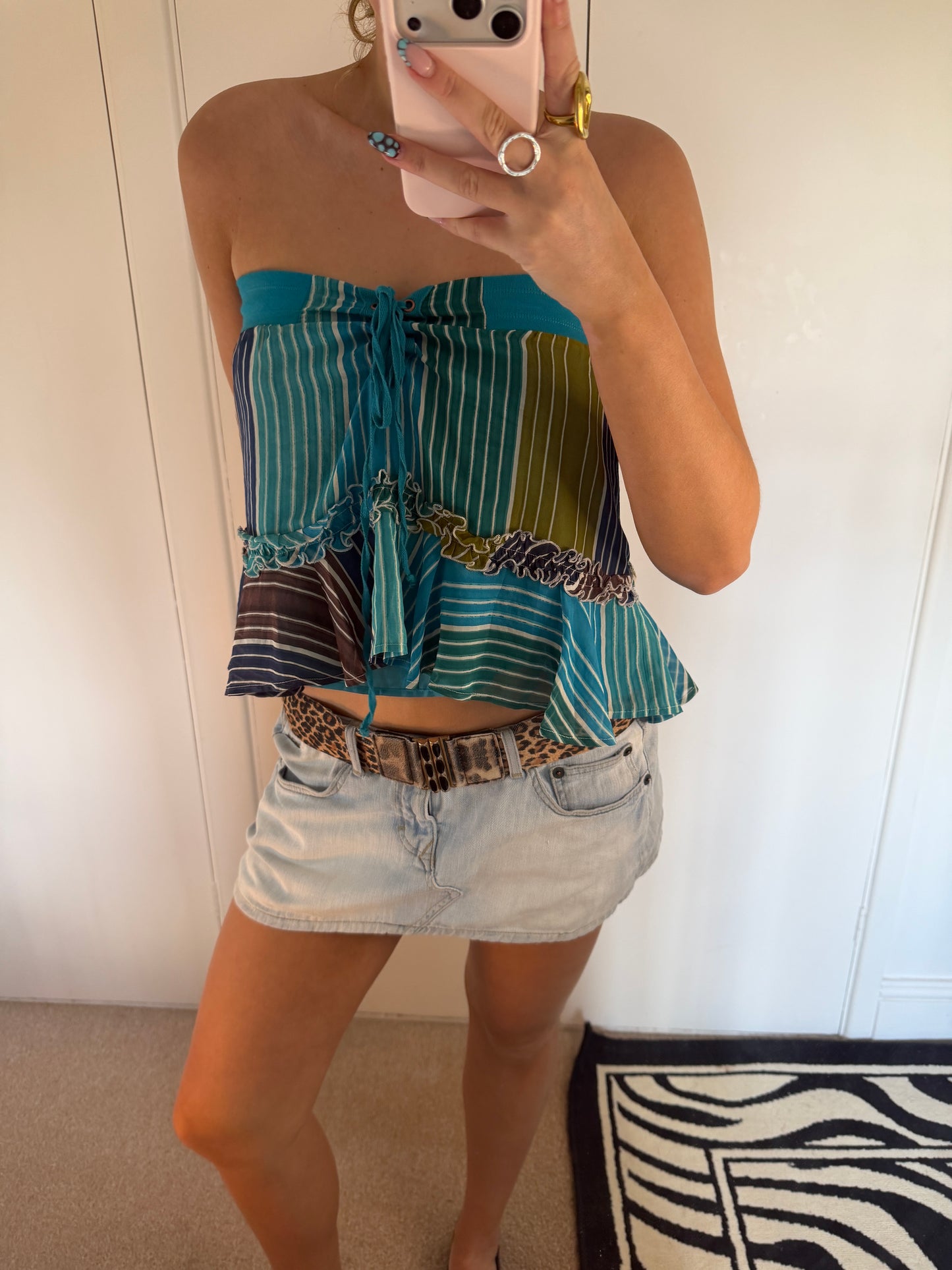 guess skirt/ top