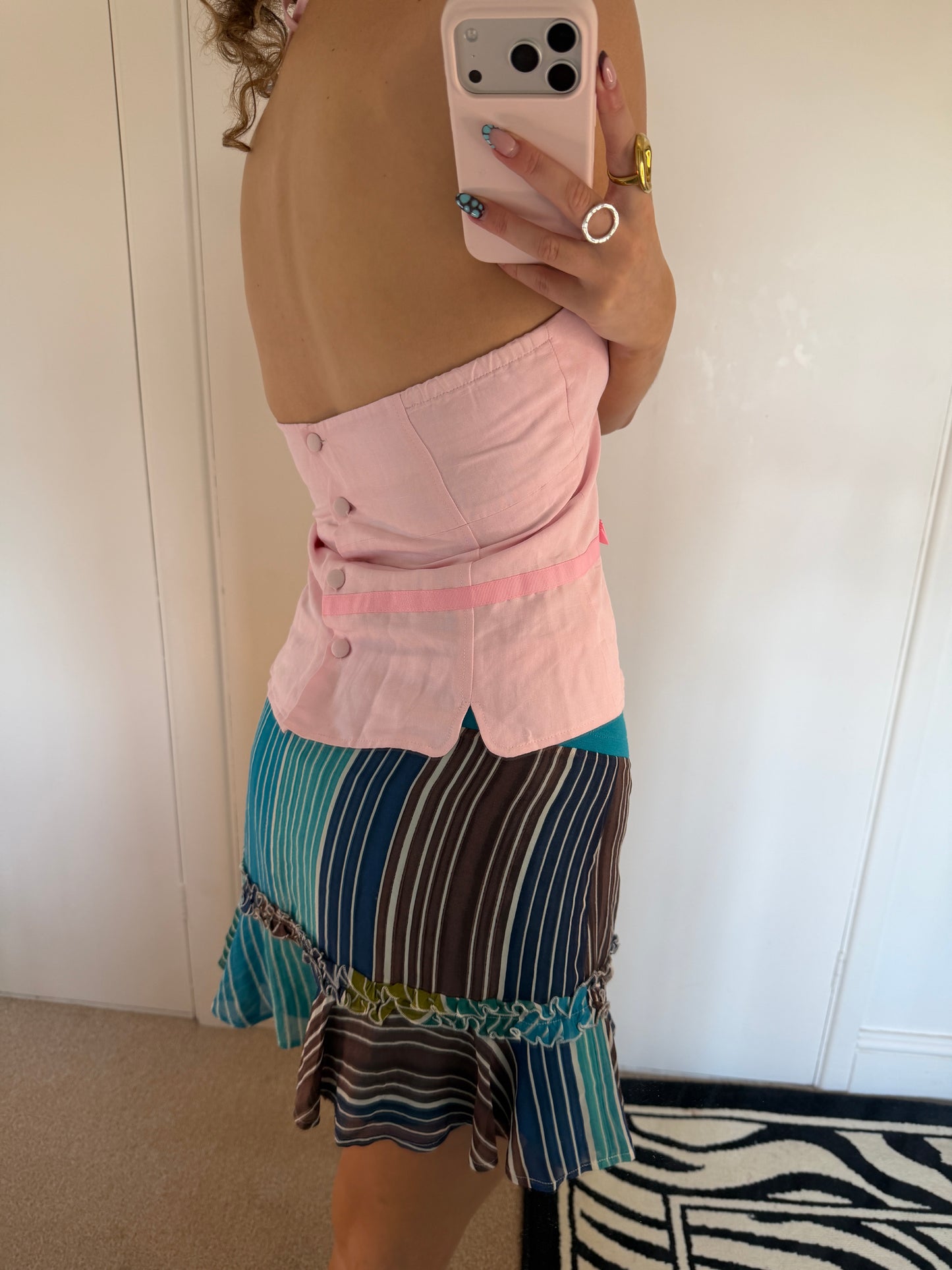 guess skirt/ top