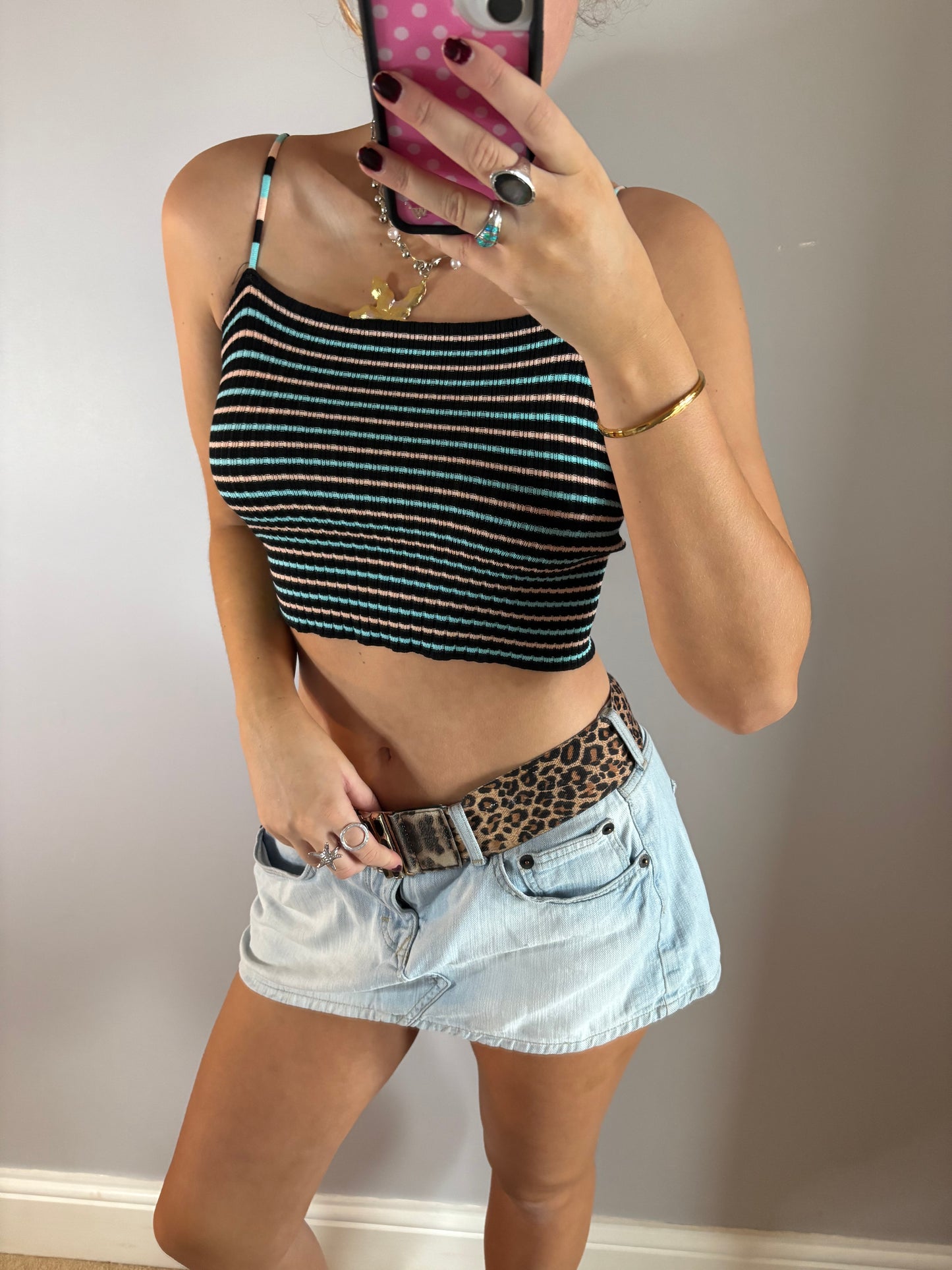 striped cami