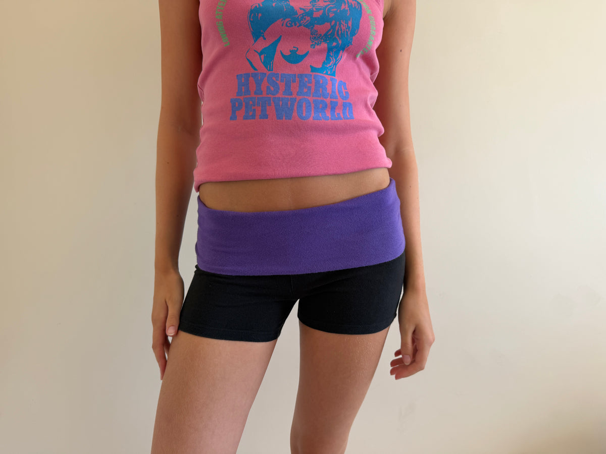 vs fold over shorts