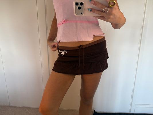 abercrombie mini skirt