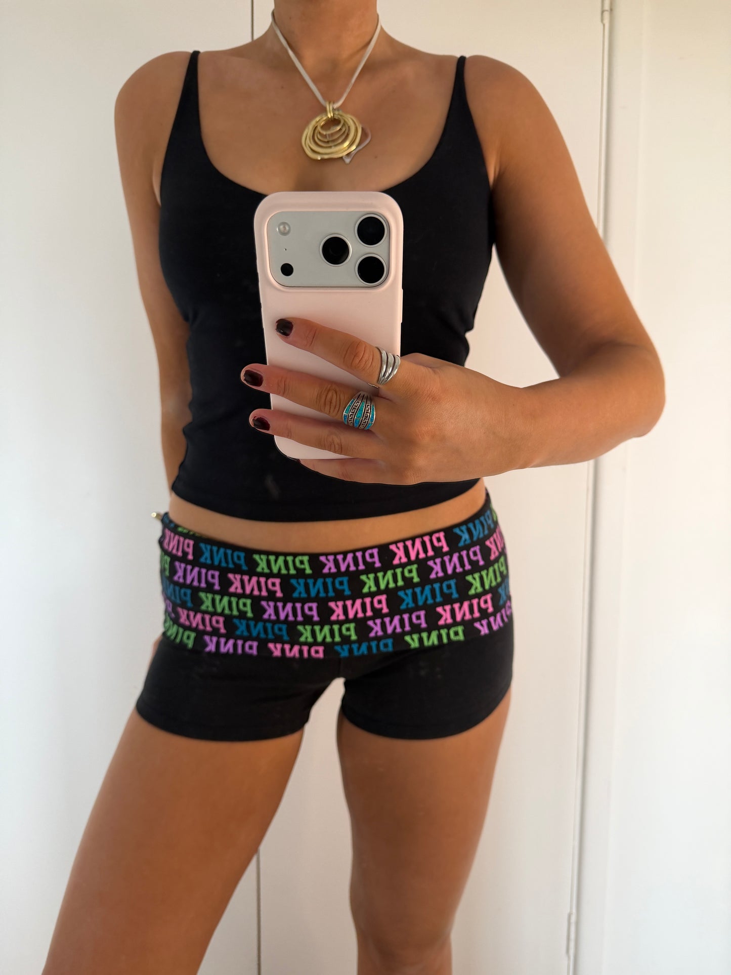 vs pink shorts
