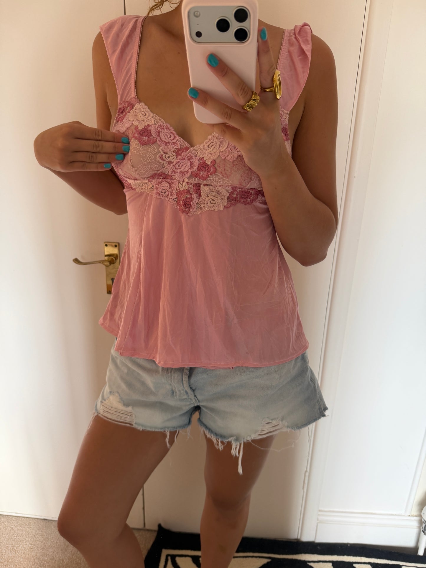 pink cami