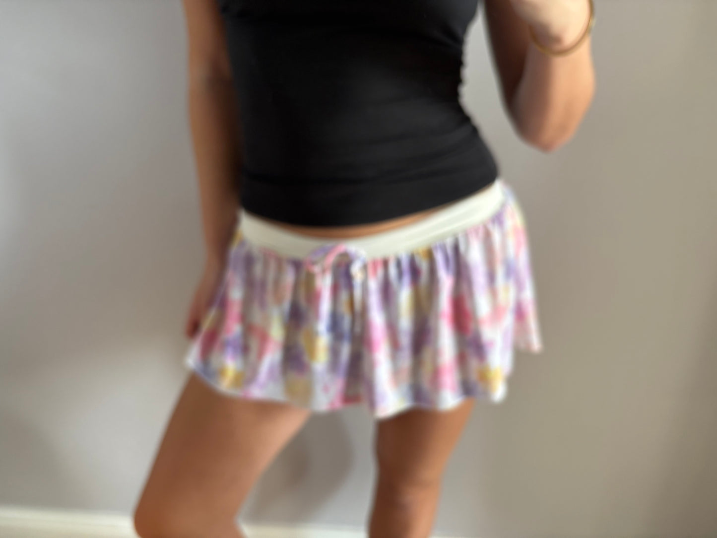 y2k mini skirt