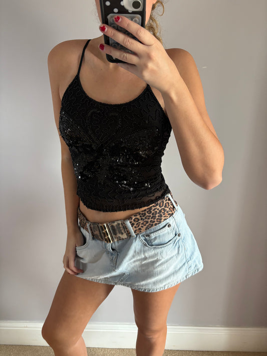 beaded cami
