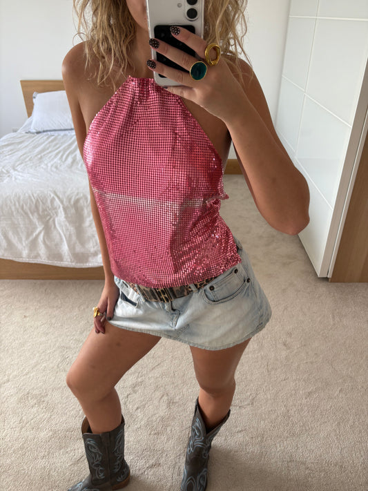 sequin cami