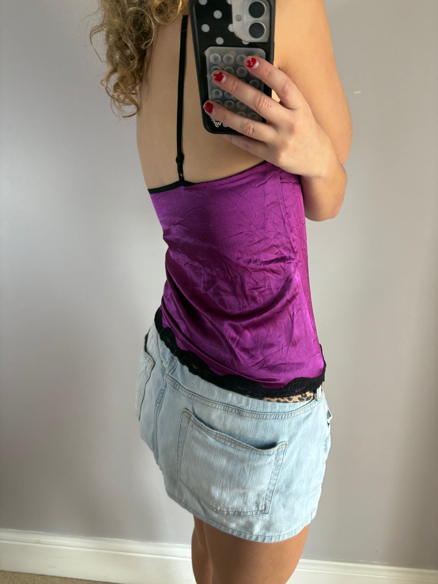 purple cami