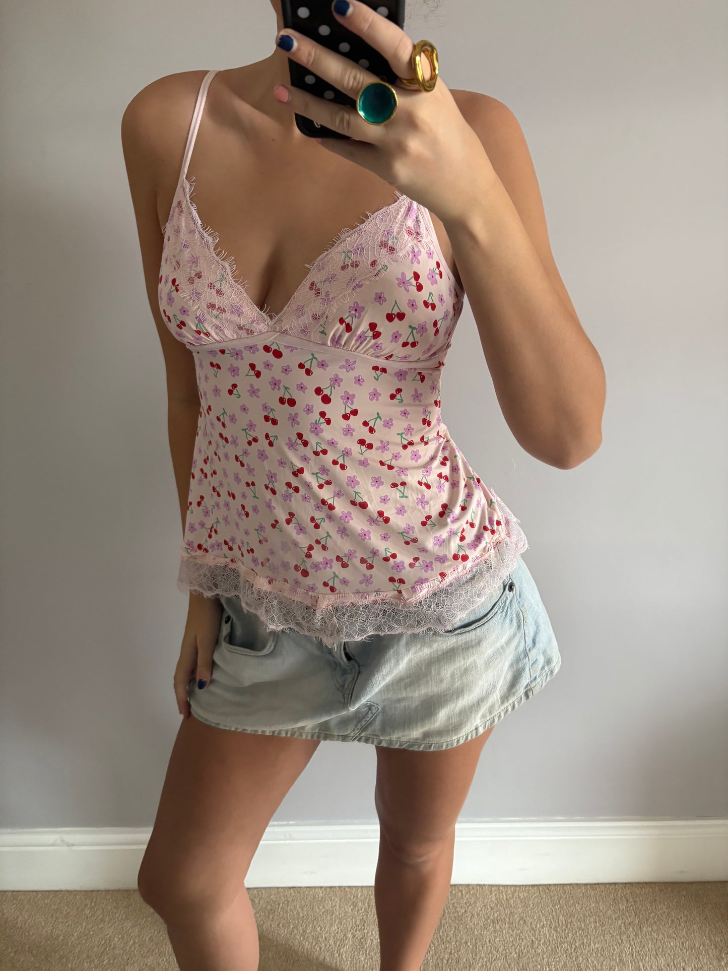 cherry cami