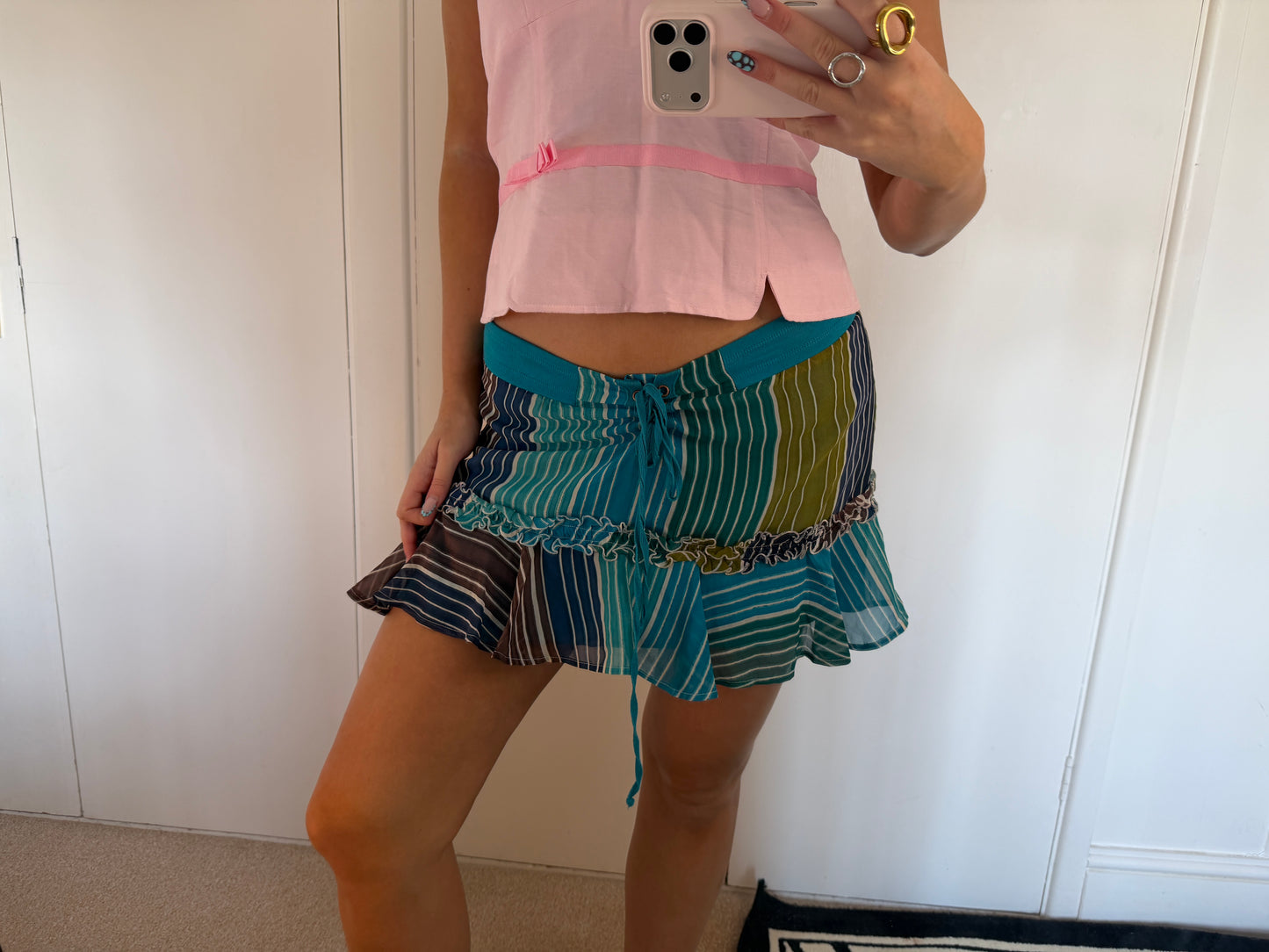 guess skirt/ top