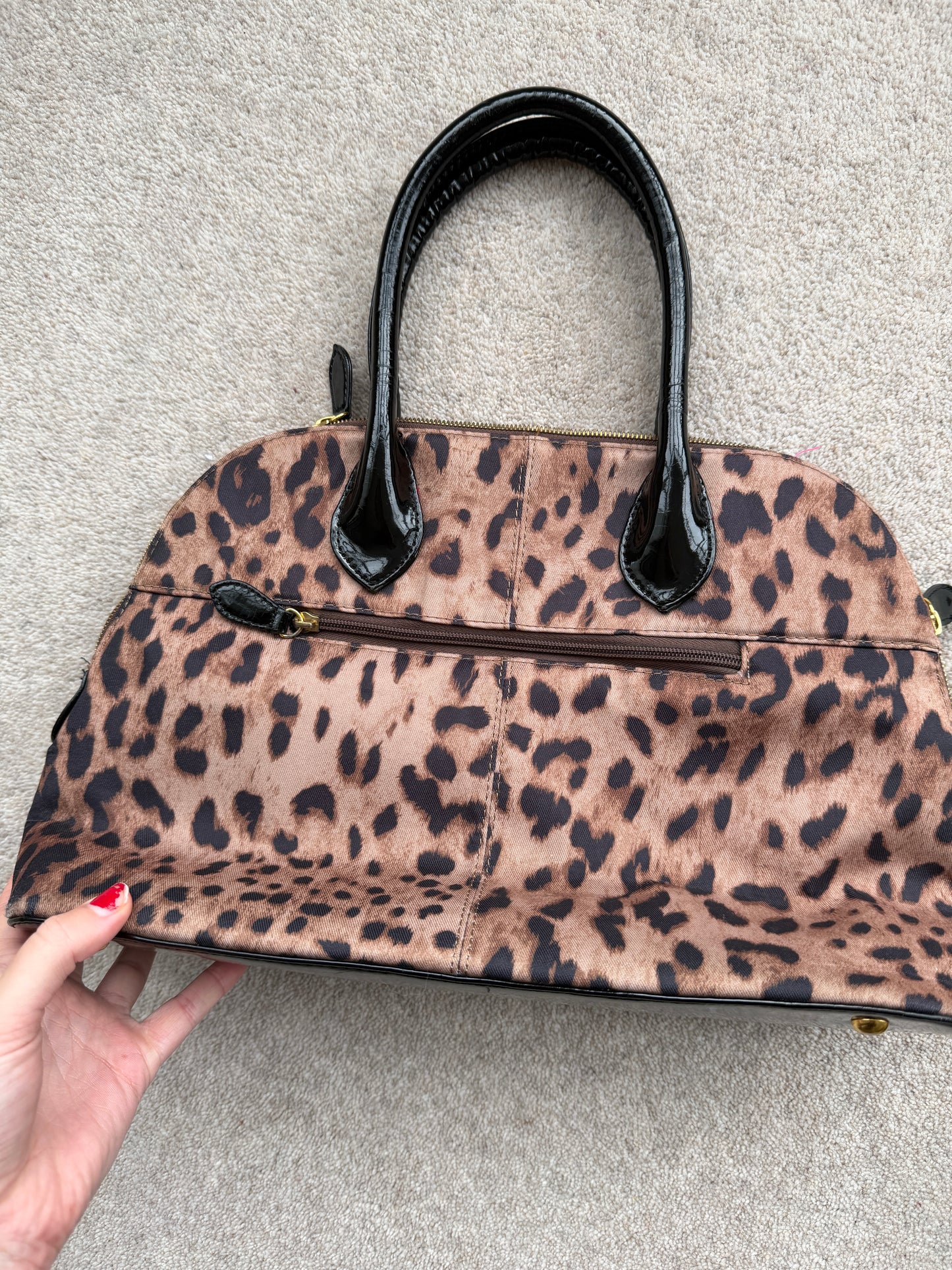 leopard bag