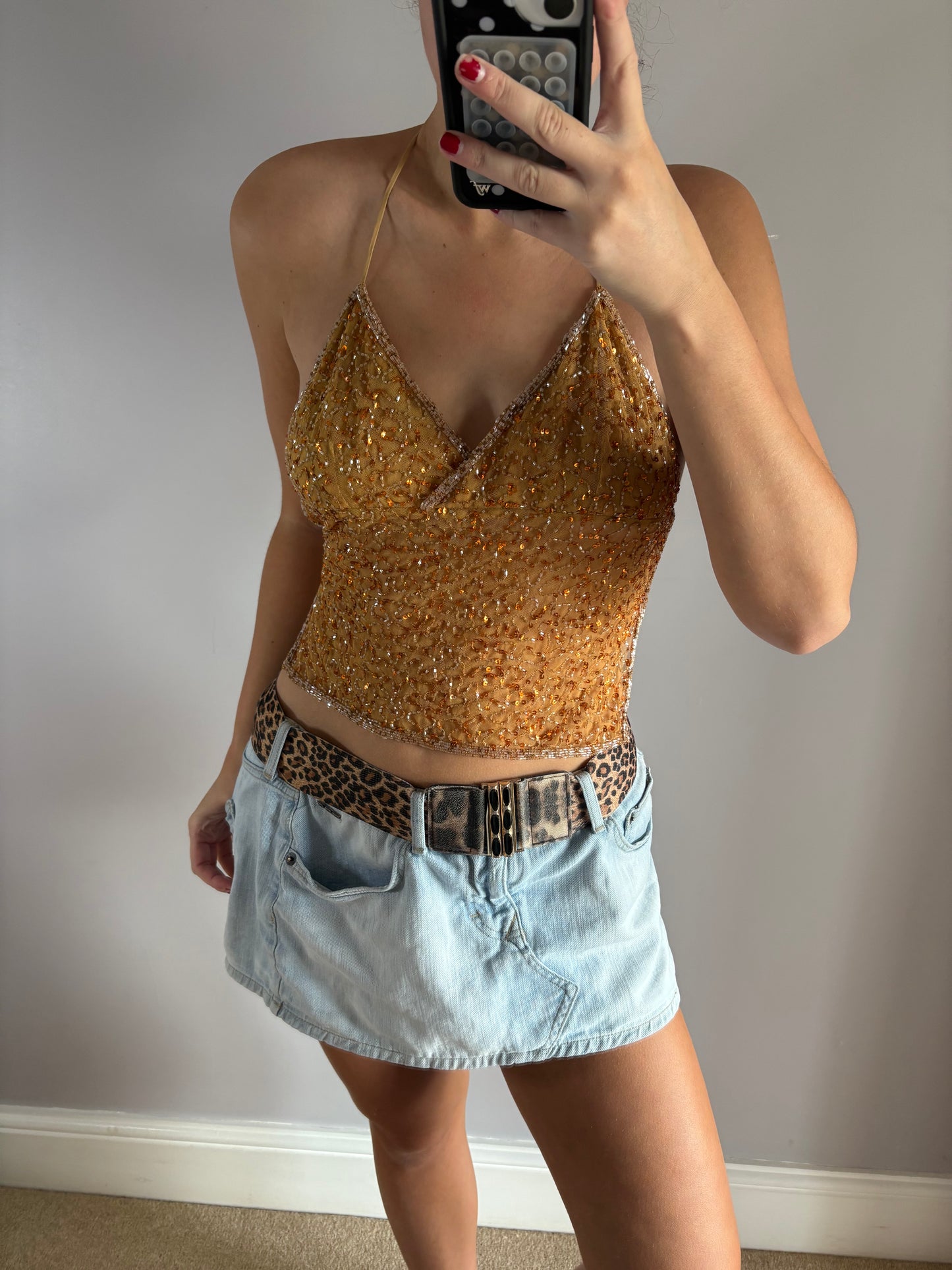 golden cami