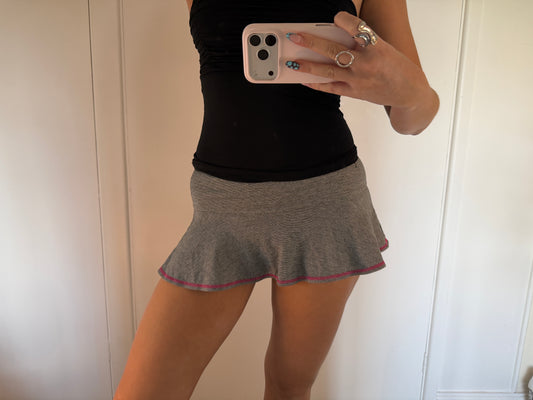 y2k mini skirt