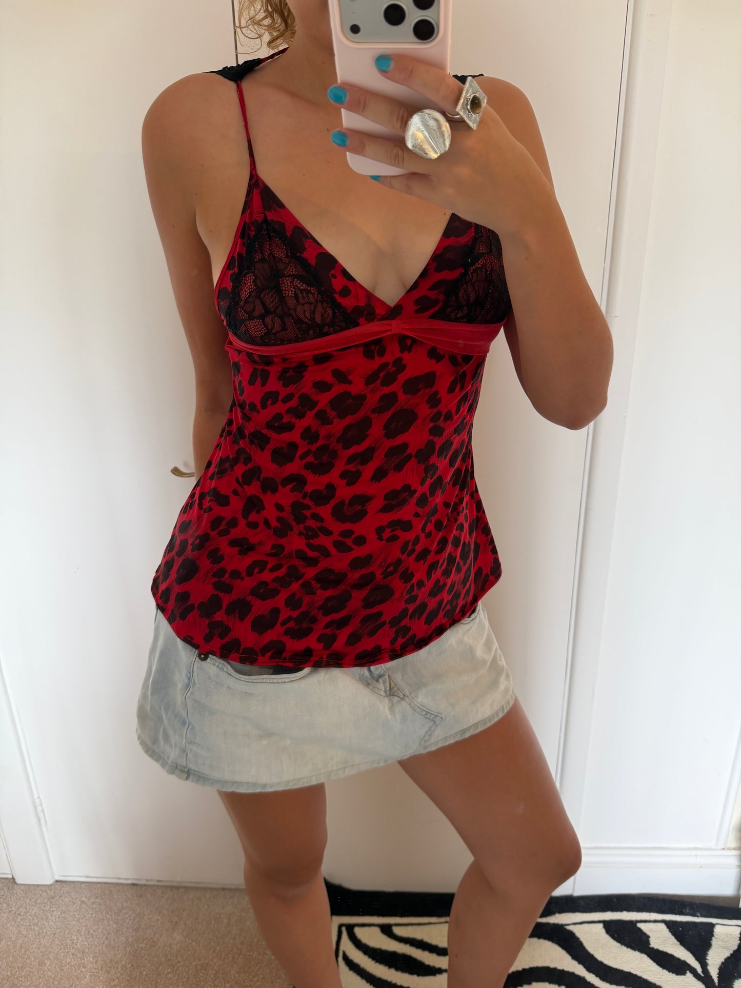 leopard cami