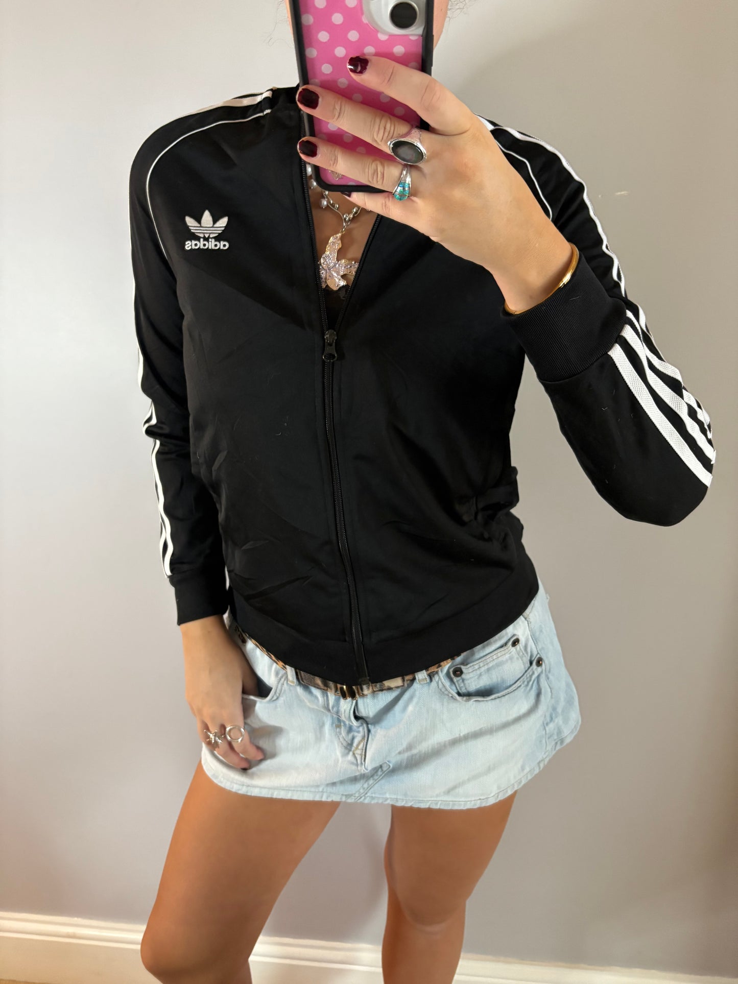 adidas zip up