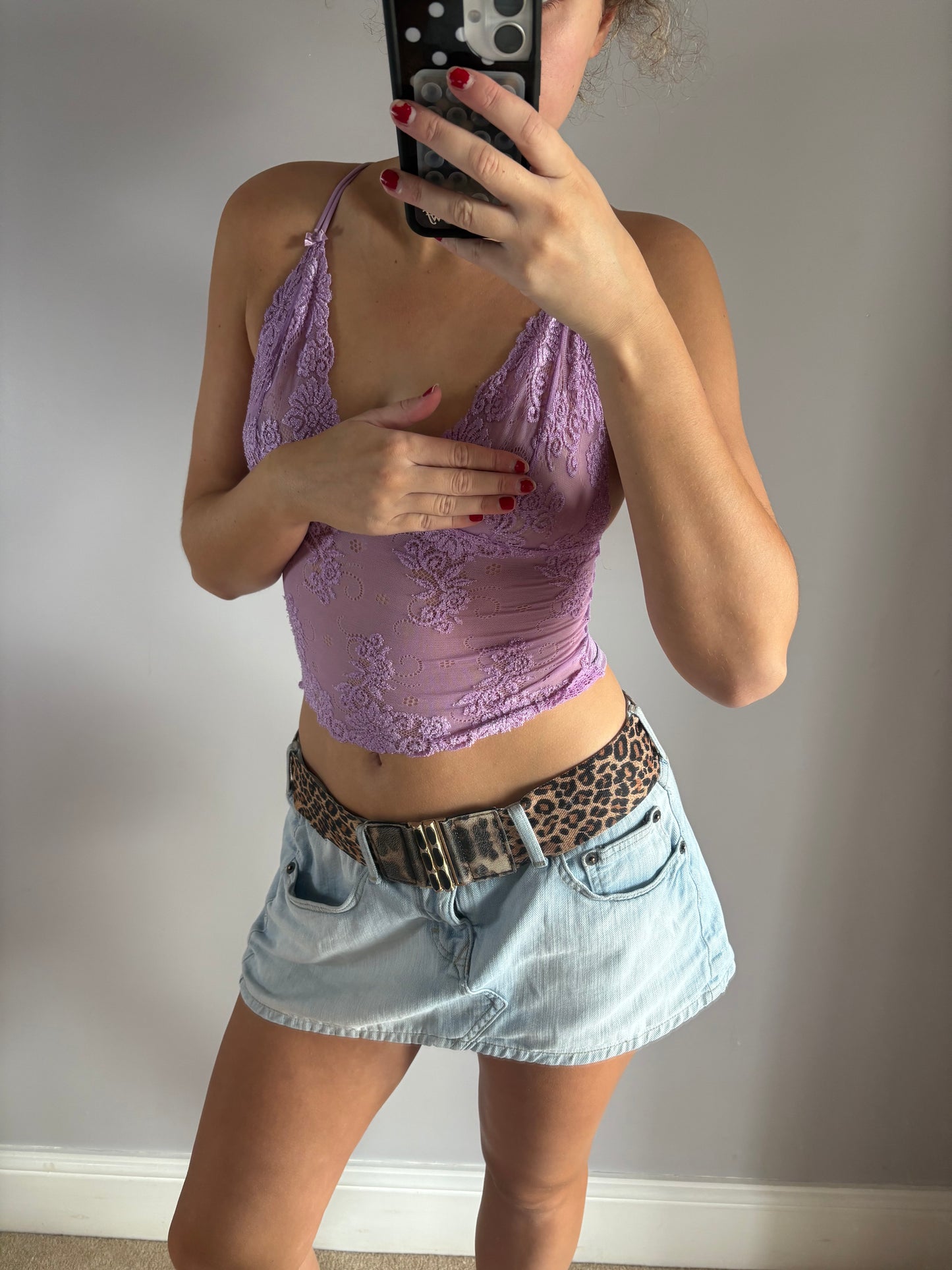 purple cami