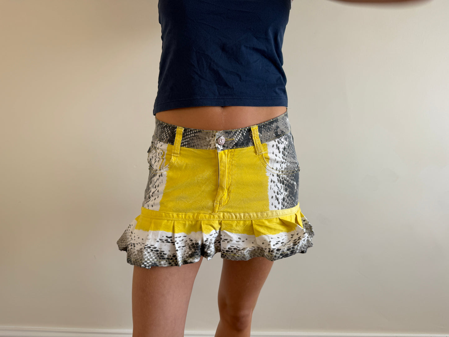 cavalli mini skirt