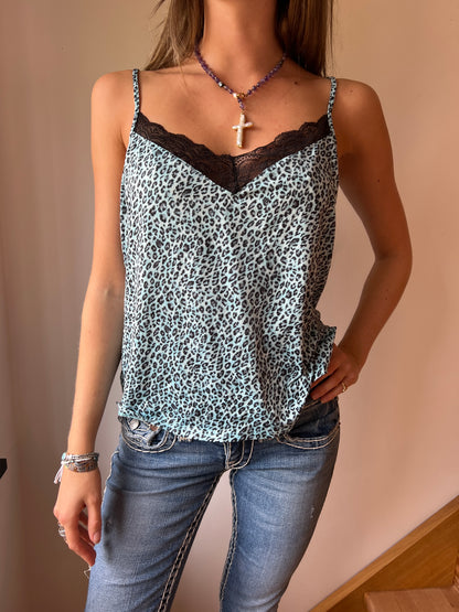 Leopard Cami Top