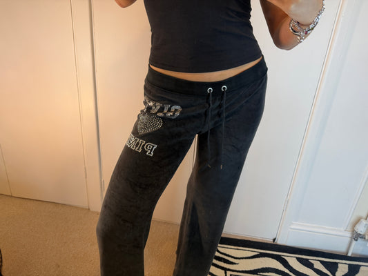 vintage pink trousers