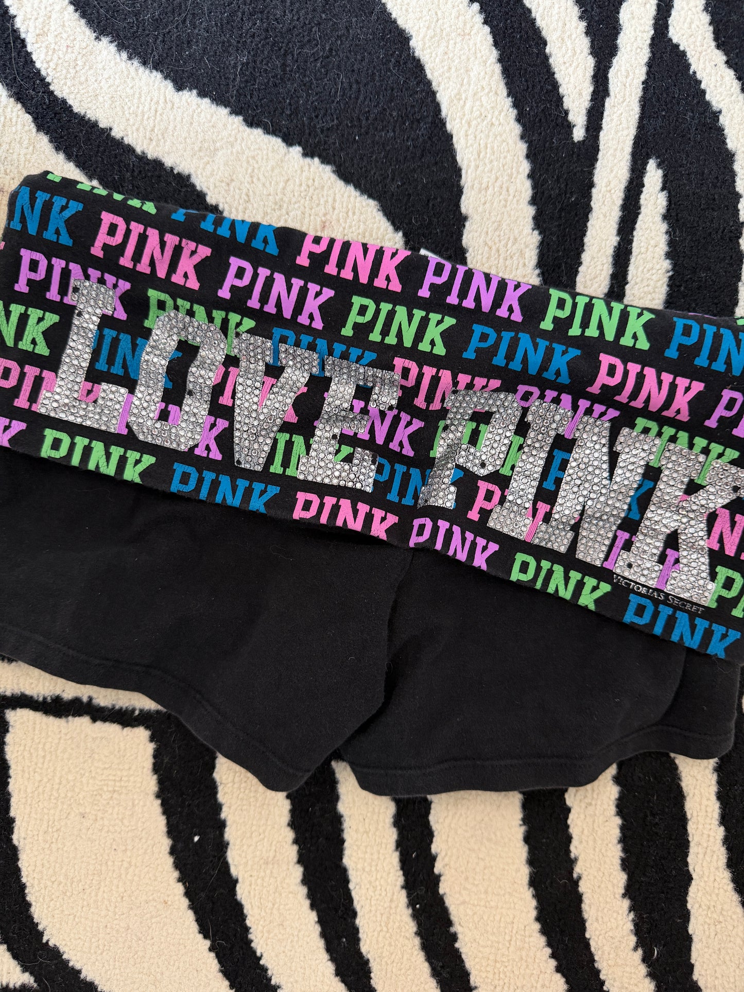 vs pink shorts